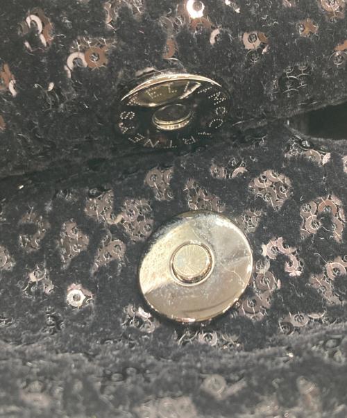 STELLA McCARTNEY（ステラマッカートニー）STELLA McCARTNEY (ステラマッカートニー) フォールド オーバー トートバッグ ブラックの古着・服飾アイテム