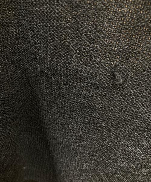 SAINT Mxxxxxx（セントマイケル）SAINT Mxxxxxx (セントマイケル) KNIT JACKET BLACK ニットジャケット ブラック サイズ:Lの古着・服飾アイテム