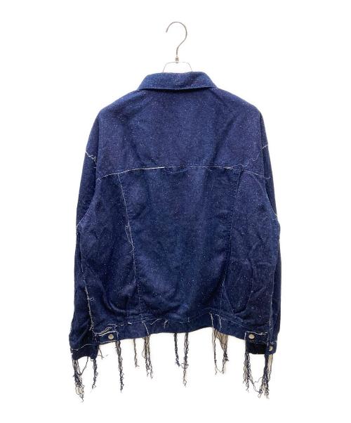 Midorikawa（ミドリカワ）Midorikawa (ミドリカワ) SILK DENIM JACKET INDIGO デニムジャケット ブルー サイズ:1 未使用品の古着・服飾アイテム