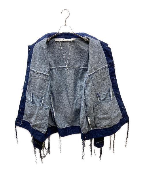 Midorikawa（ミドリカワ）Midorikawa (ミドリカワ) SILK DENIM JACKET INDIGO デニムジャケット ブルー サイズ:1 未使用品の古着・服飾アイテム