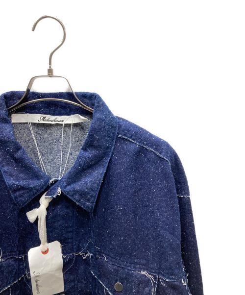 Midorikawa（ミドリカワ）Midorikawa (ミドリカワ) SILK DENIM JACKET INDIGO デニムジャケット ブルー サイズ:1 未使用品の古着・服飾アイテム