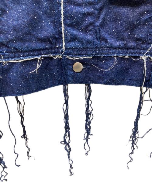Midorikawa（ミドリカワ）Midorikawa (ミドリカワ) SILK DENIM JACKET INDIGO デニムジャケット ブルー サイズ:1 未使用品の古着・服飾アイテム
