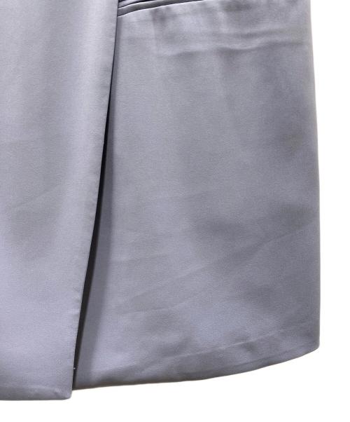 ANDRESD（アンドレスド）ANDRESD (アンドレスド) back sheer gilet set up dress セットアップワンピース ブルー サイズ:SIZE Lの古着・服飾アイテム