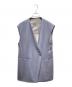 ANDRESD (アンドレスド) back sheer gilet set up dress セットアップワンピース ブルー サイズ:SIZE L：9000円