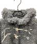 中古・古着 willfully (ウィルフリー) poodle fur cord toggle short JK プードルファージャケット グレー サイズ:Free：11000円