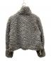 willfully (ウィルフリー) poodle fur cord toggle short JK プードルファージャケット グレー サイズ:Free：11000円