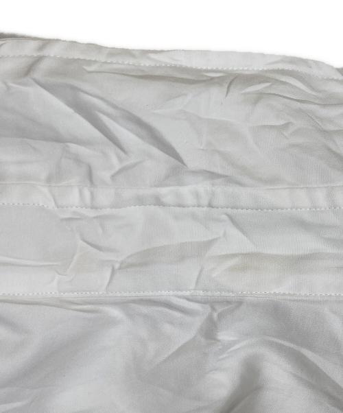 AURALEE（オーラリー）AURALEE (オーラリー) WRINKLED WASHED FINX TWILL SHIRT シワ加工シャツ ホワイト サイズ:SIZE 0の古着・服飾アイテム