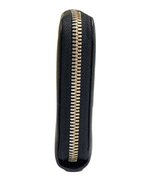 BALLY（バリー）BALLY (バリー) ラウンドジップ 長財布 ネイビー×レッドの古着・服飾アイテム