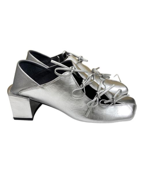 UNTISHOLD（アンチショルド）UNTISHOLD (アンチショルド) Rina/パンプス シルバー サイズ:SIZE 36の古着・服飾アイテム