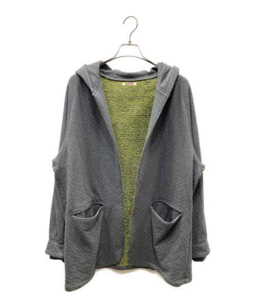 RANDY（ランディー）RANDY (ランディー) ENCASE BIG HOODIE SWEATER JACKET フード付ジャケット グレー サイズ:FREEの古着・服飾アイテム