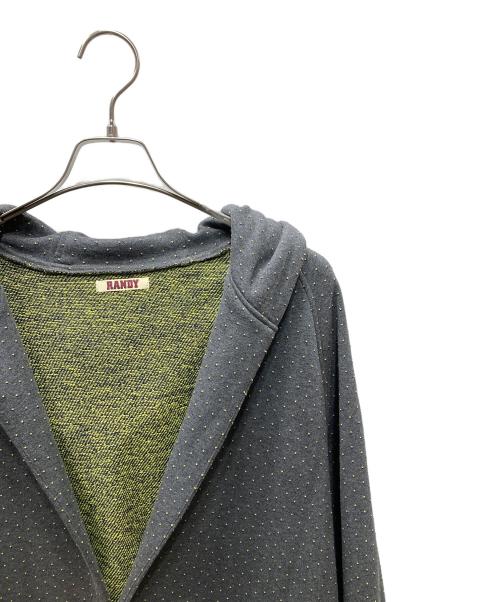 RANDY（ランディー）RANDY (ランディー) ENCASE BIG HOODIE SWEATER JACKET フード付ジャケット グレー サイズ:FREEの古着・服飾アイテム