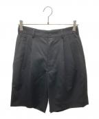 BLACK COMME des GARCONSブラックコムデギャルソン）の古着「ショートスラックス」｜ブラック