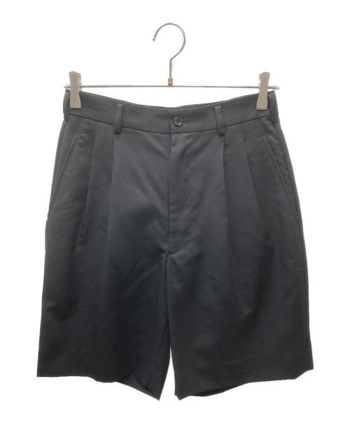 BLACK COMME des GARCONS（ブラックコムデギャルソン）BLACK COMME des GARCONS (ブラックコムデギャルソン) ショートスラックス ブラック サイズ:XSの古着・服飾アイテム