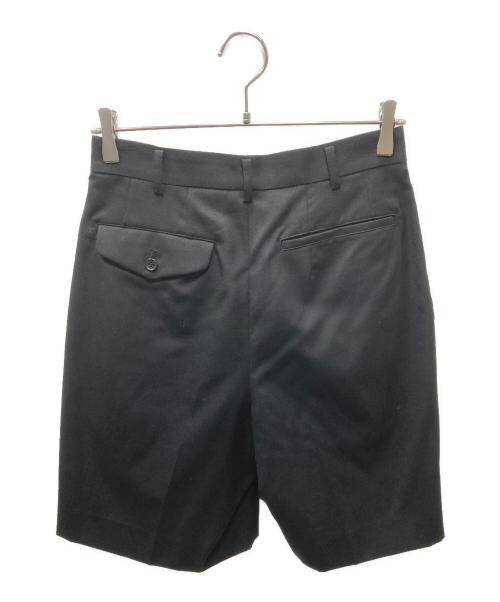 BLACK COMME des GARCONS（ブラックコムデギャルソン）BLACK COMME des GARCONS (ブラックコムデギャルソン) ショートスラックス ブラック サイズ:XSの古着・服飾アイテム
