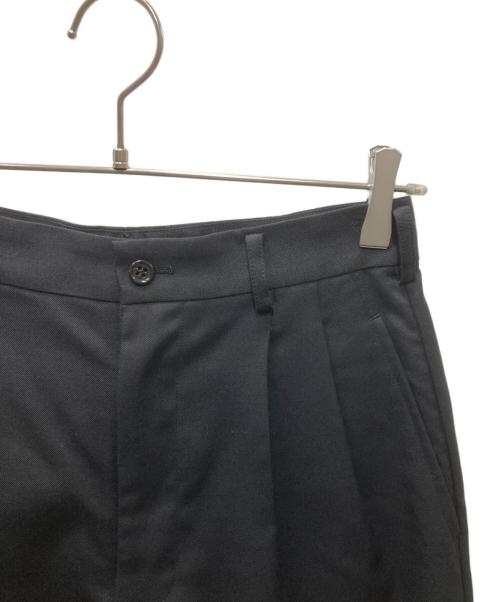 BLACK COMME des GARCONS（ブラックコムデギャルソン）BLACK COMME des GARCONS (ブラックコムデギャルソン) ショートスラックス ブラック サイズ:XSの古着・服飾アイテム