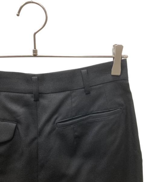 BLACK COMME des GARCONS（ブラックコムデギャルソン）BLACK COMME des GARCONS (ブラックコムデギャルソン) ショートスラックス ブラック サイズ:XSの古着・服飾アイテム