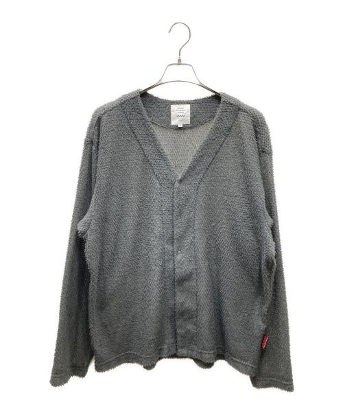 JINDAIJI MOUTNTAIN WORKS（ジンダイジマウンテンワークス）JINDAIJI MOUTNTAIN WORKS (ジンダイジマウンテンワークス) アルファカーディガン グレー サイズ:Lの古着・服飾アイテム