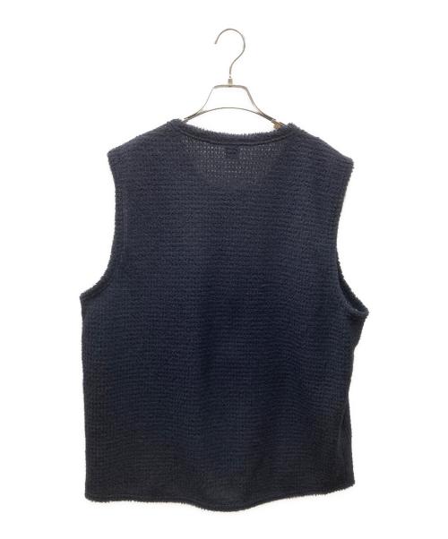 山荘飯島（サンソウイイジマ）山荘飯島 (サンソウイイジマ) アルファダイレクトベスト ネイビー サイズ:3の古着・服飾アイテム