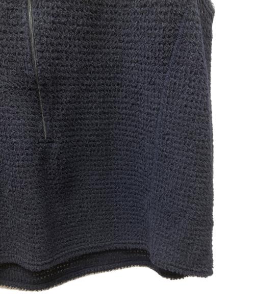 山荘飯島（サンソウイイジマ）山荘飯島 (サンソウイイジマ) アルファダイレクトベスト ネイビー サイズ:3の古着・服飾アイテム