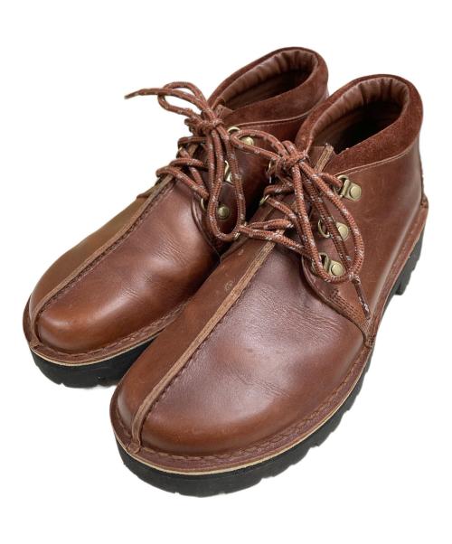CLARKS（クラークス）CLARKS (クラークス) Trek Hike トレック ハイク レザーシューズ ブラウン サイズ:26.5cmの古着・服飾アイテム
