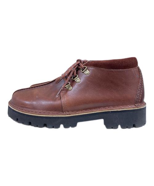 CLARKS（クラークス）CLARKS (クラークス) Trek Hike トレック ハイク レザーシューズ ブラウン サイズ:26.5cmの古着・服飾アイテム