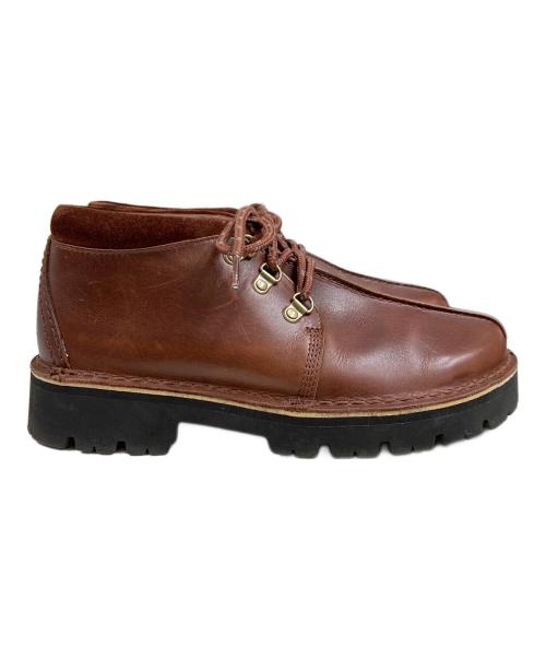 CLARKS（クラークス）CLARKS (クラークス) Trek Hike トレック ハイク レザーシューズ ブラウン サイズ:26.5cmの古着・服飾アイテム