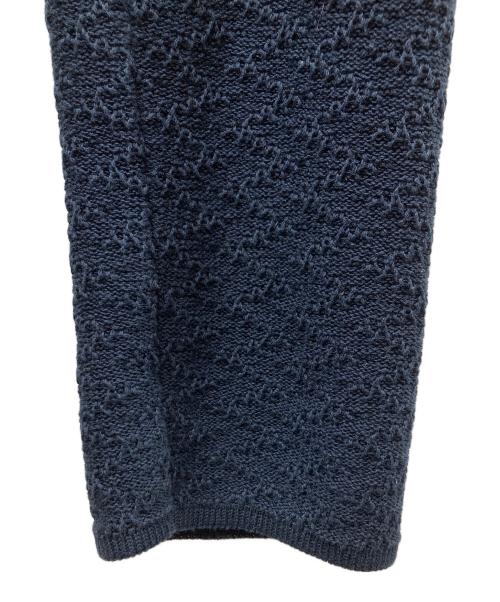 LARDINI（ラルディーニ）LARDINI (ラルディーニ) 2B テーラード コットンニットジャケット ネイビー サイズ:SIZE Lの古着・服飾アイテム