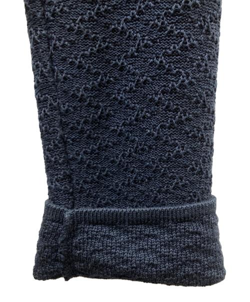 LARDINI（ラルディーニ）LARDINI (ラルディーニ) 2B テーラード コットンニットジャケット ネイビー サイズ:SIZE Lの古着・服飾アイテム