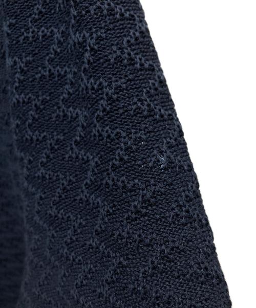 LARDINI（ラルディーニ）LARDINI (ラルディーニ) 2B テーラード コットンニットジャケット ネイビー サイズ:SIZE Lの古着・服飾アイテム
