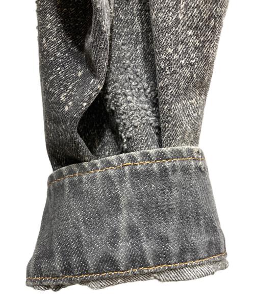 FAITH CONNEXION（フェイスコネクション）FAITH CONNEXION (フェイスコネクション) スターデザイン デニムジャケット グレー サイズ:SIZE Lの古着・服飾アイテム