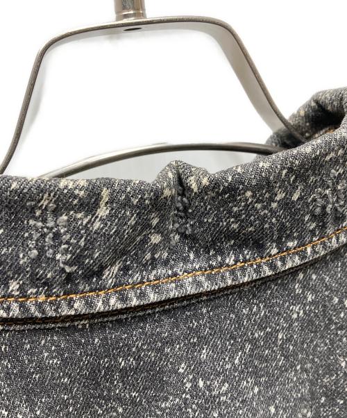 FAITH CONNEXION（フェイスコネクション）FAITH CONNEXION (フェイスコネクション) スターデザイン デニムジャケット グレー サイズ:SIZE Lの古着・服飾アイテム