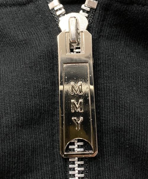 Maison MIHARA YASUHIRO（メゾン ミハラ ヤスヒロ）Maison MIHARA YASUHIRO (メゾン ミハラ ヤスヒロ) アンプコード デザインジップパーカー ブラック サイズ:SIZE 46の古着・服飾アイテム