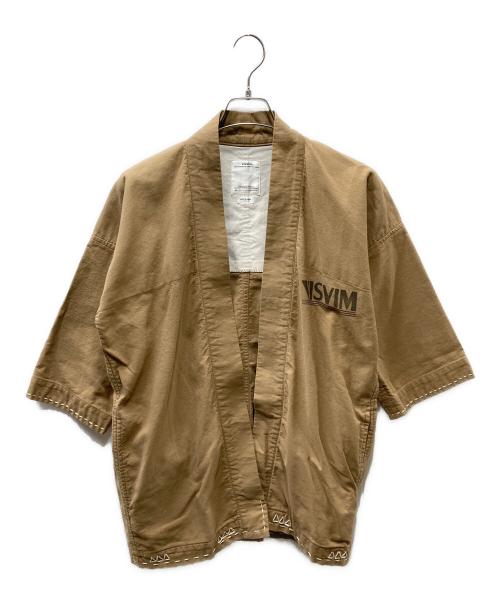 VISVIM（ビズビム）VISVIM (ビズビム) SANJURO KIMONO/サンジュロウキモノジャケット ベージュ サイズ:SIZE 3の古着・服飾アイテム