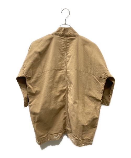 VISVIM（ビズビム）VISVIM (ビズビム) SANJURO KIMONO/サンジュロウキモノジャケット ベージュ サイズ:SIZE 3の古着・服飾アイテム