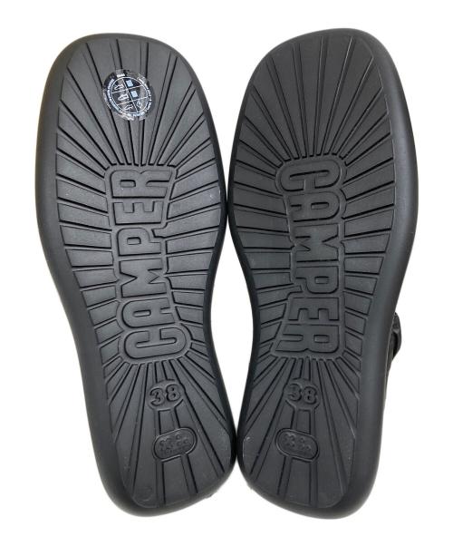 CAMPER（カンペール）CAMPER (カンペール) Onda フラットシューズ ブラック サイズ:SIZE 38の古着・服飾アイテム