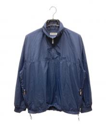 TTT MSW（ティー モダンストリートウェア）の古着「NYLON PULL OVER ZIP アノラックマウンテンパーカー」｜ネイビー