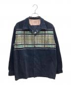 TOWN CRAFTタウンクラフト）の古着「VINTAGE CORDUROY SHIRT コーデュロイシャツ」｜ブラック