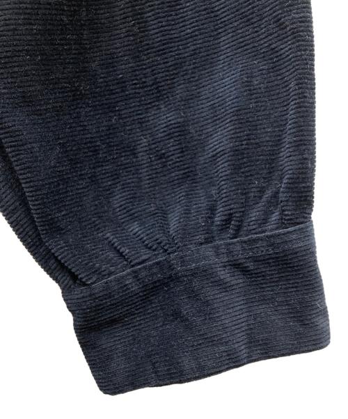 TOWN CRAFT（タウンクラフト）TOWN CRAFT (タウンクラフト) VINTAGE CORDUROY SHIRT コーデュロイシャツ ブラック サイズ:SIZE XL(42-44)の古着・服飾アイテム