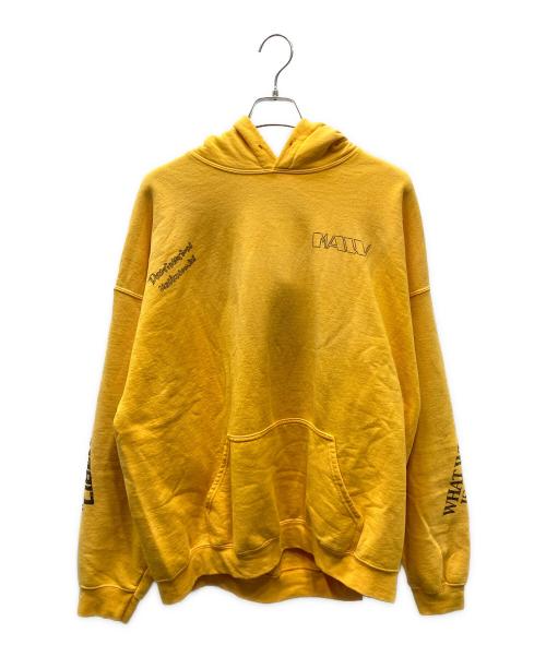 Liberaiders（リベレイダース）Liberaiders (リベレイダース) HANDWRITING PRINT HOODIE パーカー イエロー サイズ:SIZE XLの古着・服飾アイテム