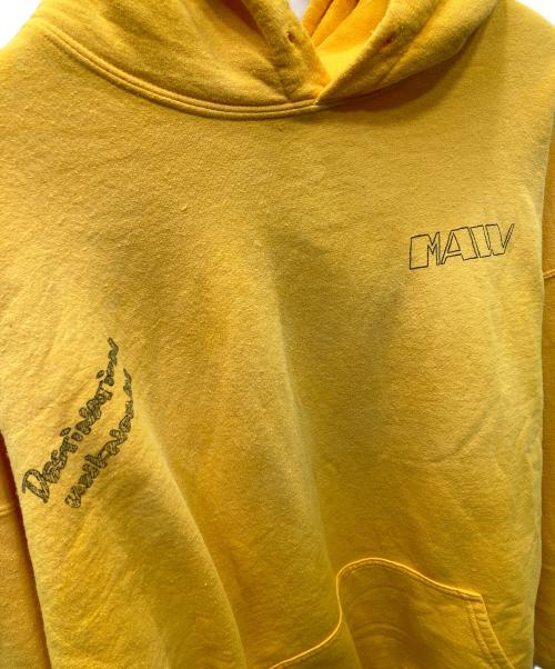 Liberaiders（リベレイダース）Liberaiders (リベレイダース) HANDWRITING PRINT HOODIE パーカー イエロー サイズ:SIZE XLの古着・服飾アイテム