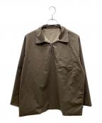 Caledoorカレドアー）の古着「プルオーバーシャツブルゾン」｜ブラウン