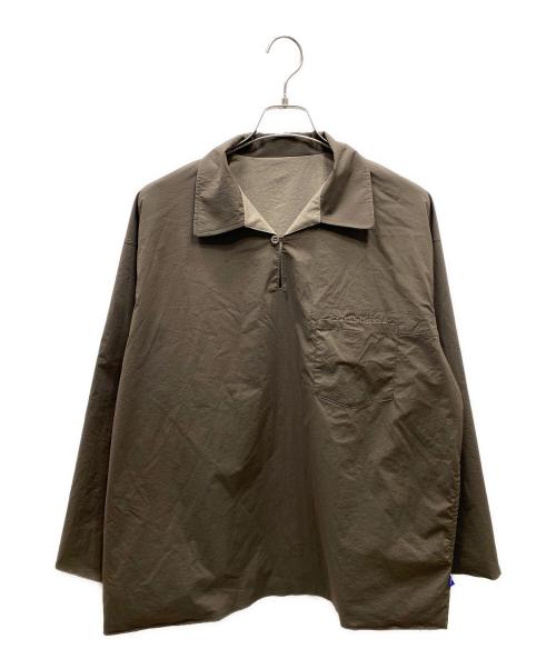 Caledoor（カレドアー）Caledoor (カレドアー) プルオーバーシャツブルゾン ブラウン サイズ:SIZE Mの古着・服飾アイテム