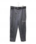 UNDERCOVERアンダーカバー）の古着「ジップディテール パンツ」｜グレー