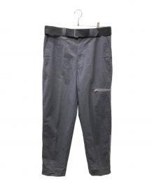 UNDERCOVER（アンダーカバー）の古着「ジップディテール パンツ」｜グレー