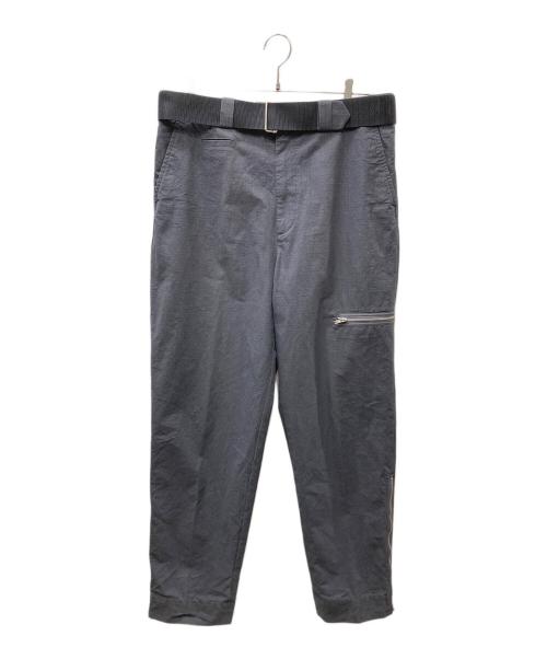 UNDERCOVER（アンダーカバー）UNDERCOVER (アンダーカバー) ジップディテール パンツ グレー サイズ:SIZE 3の古着・服飾アイテム