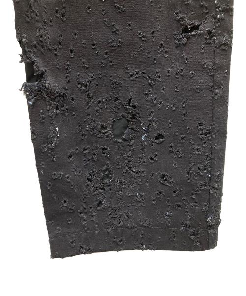 song for the mute（ソングフォーザミュート）Song for the Mute (ソングフォーザミュート) 241 MPT086 BULEMDN デニムパンツ ブラック サイズ:SIZE 48の古着・服飾アイテム