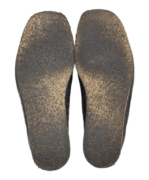 CLARKS（クラークス）CLARKS (クラークス) Clarks Wallabee Croc ワラビーブーツ ブラック サイズ:SIZE UK 8 1/2の古着・服飾アイテム