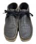 CLARKS (クラークス) Clarks Wallabee Croc ワラビーブーツ ブラック サイズ:SIZE UK 8 1/2：10000円