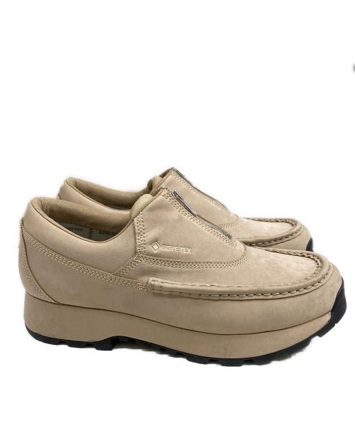 THE NORTH FACE（ザ ノース フェイス）THE NORTH FACE (ザ ノース フェイス) ホーンド ジップ モカシン ゴアテックス シューズ ベージュ サイズ:SIZE 28cmの古着・服飾アイテム