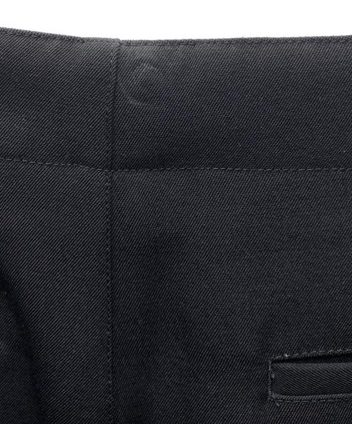 JIL SANDER（ジルサンダー）JIL SANDER (ジルサンダー) ジップトラウザーパンツ ブラック サイズ:44の古着・服飾アイテム